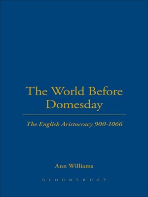 cover image of The World Before Domesday
